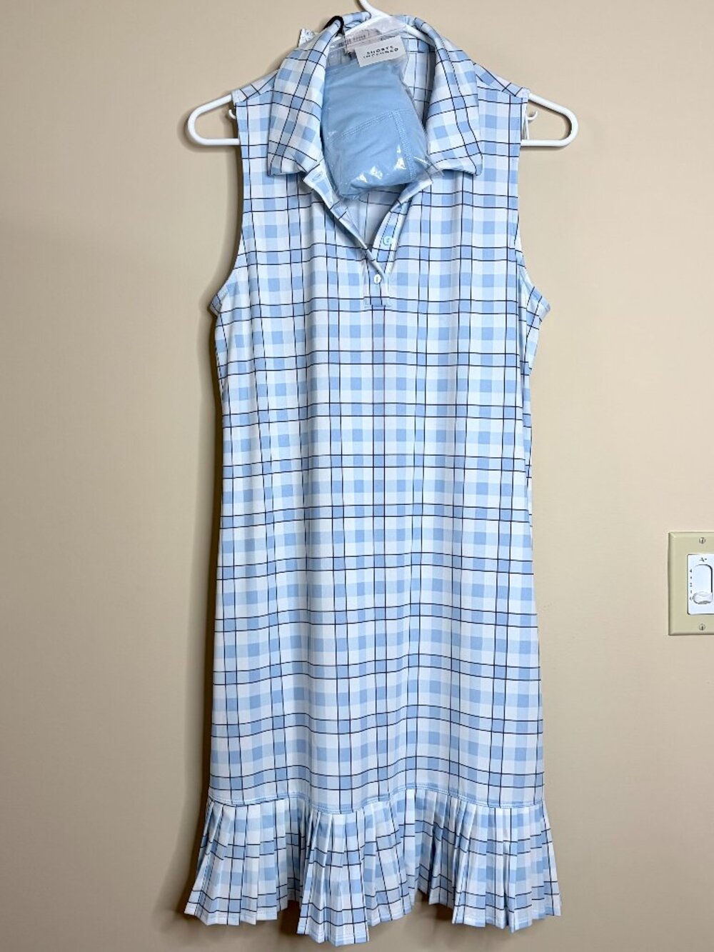 Laura Ashley Powder Blue Golf Tennis Dress, NWT, Size L
